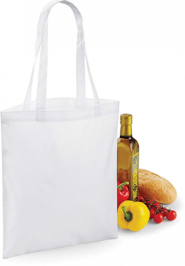 Sac cadeau / Courses / Tot-bag en vente avec de nombreux modèles et coloris disponibles chez Textile Direct Sac shopping pour la sublimation BG901 - White en vente chez Textile Direct