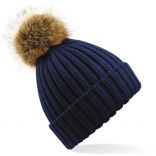 BONNET AVEC POMPON Navy