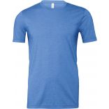 T-SHIRT HOMME COL ROND Heather Columbia Blue - S