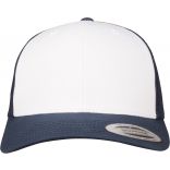 Casquette Retro Trucker Colored Front Navy / White