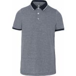 Polo bicolore homme Marl Navy - S