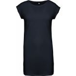 T-shirt long femme Navy - S/M