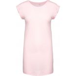 T-shirt long femme Pale Pink - S/M