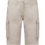 Bermuda léger multipoches femme Beige - 34 FR (34)