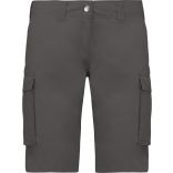 Bermuda léger multipoches femme Light Charcoal - 34 FR (34)