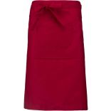 Tablier polycoton long Red