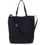Sac à main avec bandoulière en cuir Night Navy