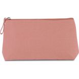 Trousse de toilette en coton Dusty Pink