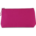 Trousse de toilette en coton Fuchsia