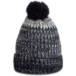 Bonnet à pompon Navy Night Twist