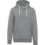 Sweat-shirt capuche homme Slub Grey Heather - XS