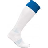 Chaussettes sport bicolores White / Sporty Royal Blue - 31/34 EU