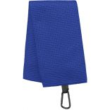 Serviette de golf nid d'abeille Light Royal Blue - 50x40cm