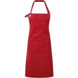 Tablier à bavette "Calibre" Red