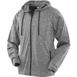 VESTE A CAPUCHE FEMME Grey / Black - XS