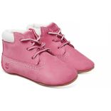 Set bonnet et chaussures bébé Crib Bootie Pink - 17 EU (2 US)