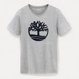 T-SHIRT BIO BRAND TREE Medium Grey Heather - S