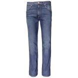 Jean droit Greensboro Indigo Wit - W36/L34