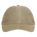 Casquette 6 panneaux TERRA sable