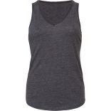 Débardeur flowy col V BE8805 - Dark Grey Heather