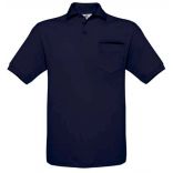 Polo homme Safran Pocket SAFP - Navy