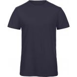 T-shirt homme col rond B&C Inspire Slub TM046 - Chic Navy