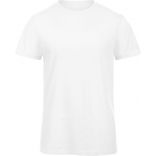 T-shirt homme col rond B&C Inspire Slub TM046 - Chic Pure White