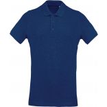 Polo homme bio piqué manches courtes K209 - Ocean Blue Heather