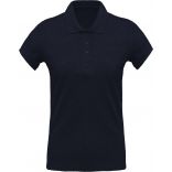 Polo femme bio piqué manches courtes K210 - French Navy Heather