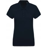 Polo femme bio piqué manches courtes K210e - Navy