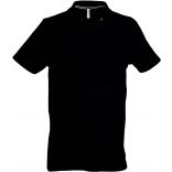 Polo homme manches courtes Will K235 - Black