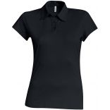 Polo femme jersey K238 - Black