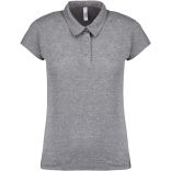 Polo femme jersey K238 - Grey Heather
