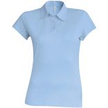 Polo femme jersey K238 - Sky Blue