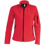 Veste softshell femme K400 - Red