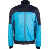 Veste softshell homme bicolore K415 - Aqua Blue / Black