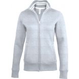 Veste femme molleton zippée K457 - Oxford Grey