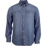 Chemise manches longues Denim K519 - Blue Jean