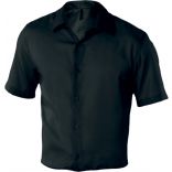 Chemise manches courtes ajustée sans repassage K523 - Zinc