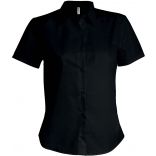 Chemise manches courtes femme sans repassage K540 - Black