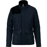 Veste femme matelassée K6127 - Navy / Black