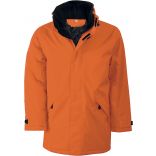 Parka doublure matelassée K677 - Orange
