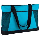 Sac cabas KI0237 - Turquoise / Black