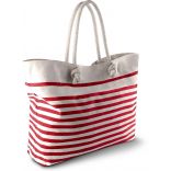 Sac de plage KI0242 - Natural / Red