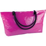 Sac cabas en coton enduit KI0246 - Fuchsia
