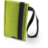 Housse de téléphone en feutre KI0316 - Lime Green-One Size