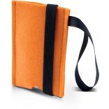 Housse de téléphone en feutre KI0316 - Orange-One Size