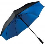Parapluie bicolore double toile KI2009  - Black / Royal Blue