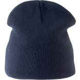 Bonnet avec doublure polaire KP518  - Navy