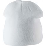 Bonnet avec doublure polaire KP518 - White